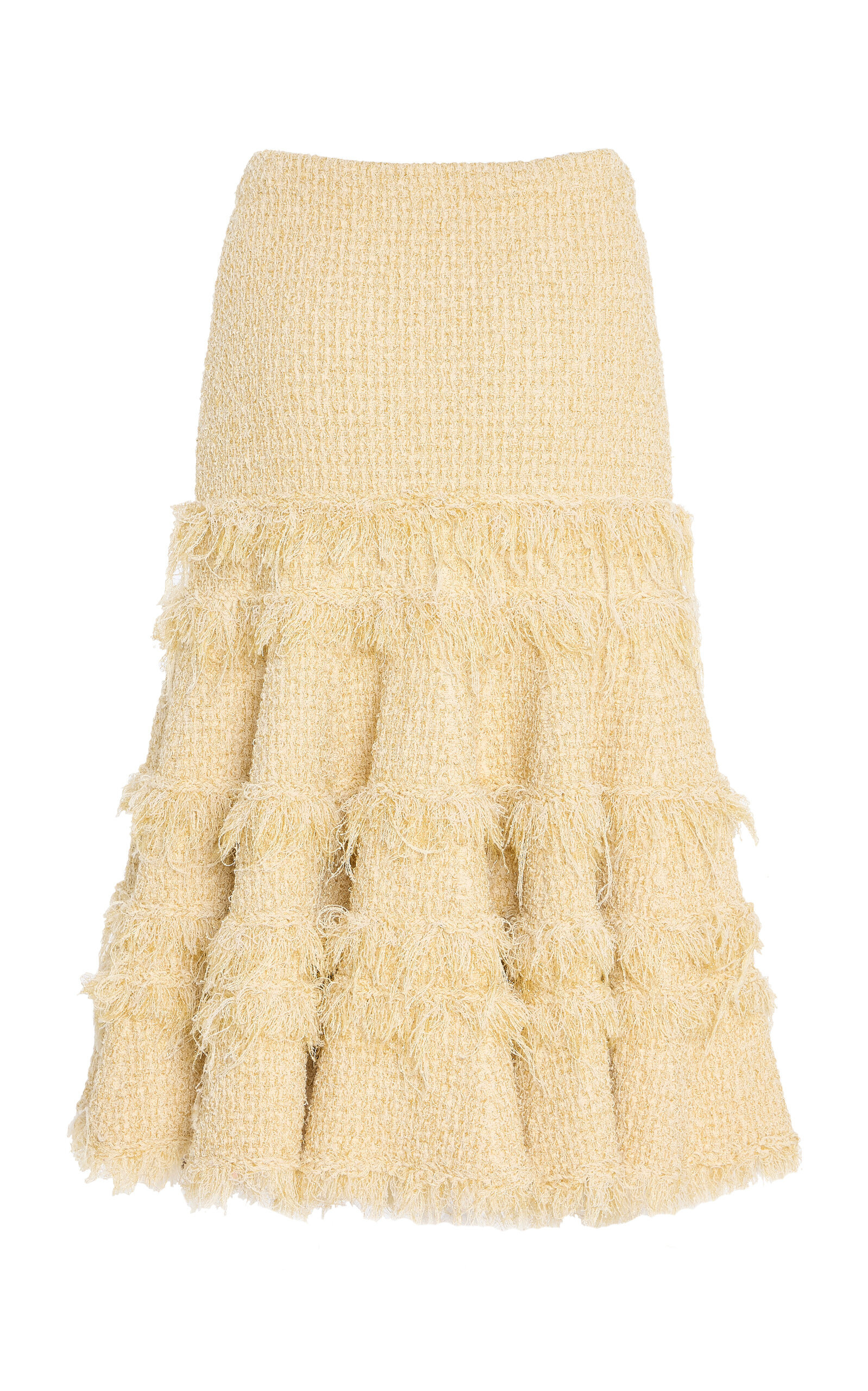 Andi Tweed Midi Skirt yellow - 3