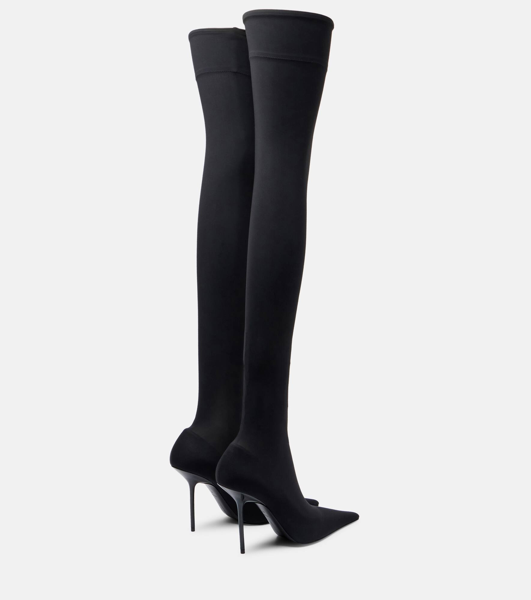 100 jersey over-the-knee boots - 2