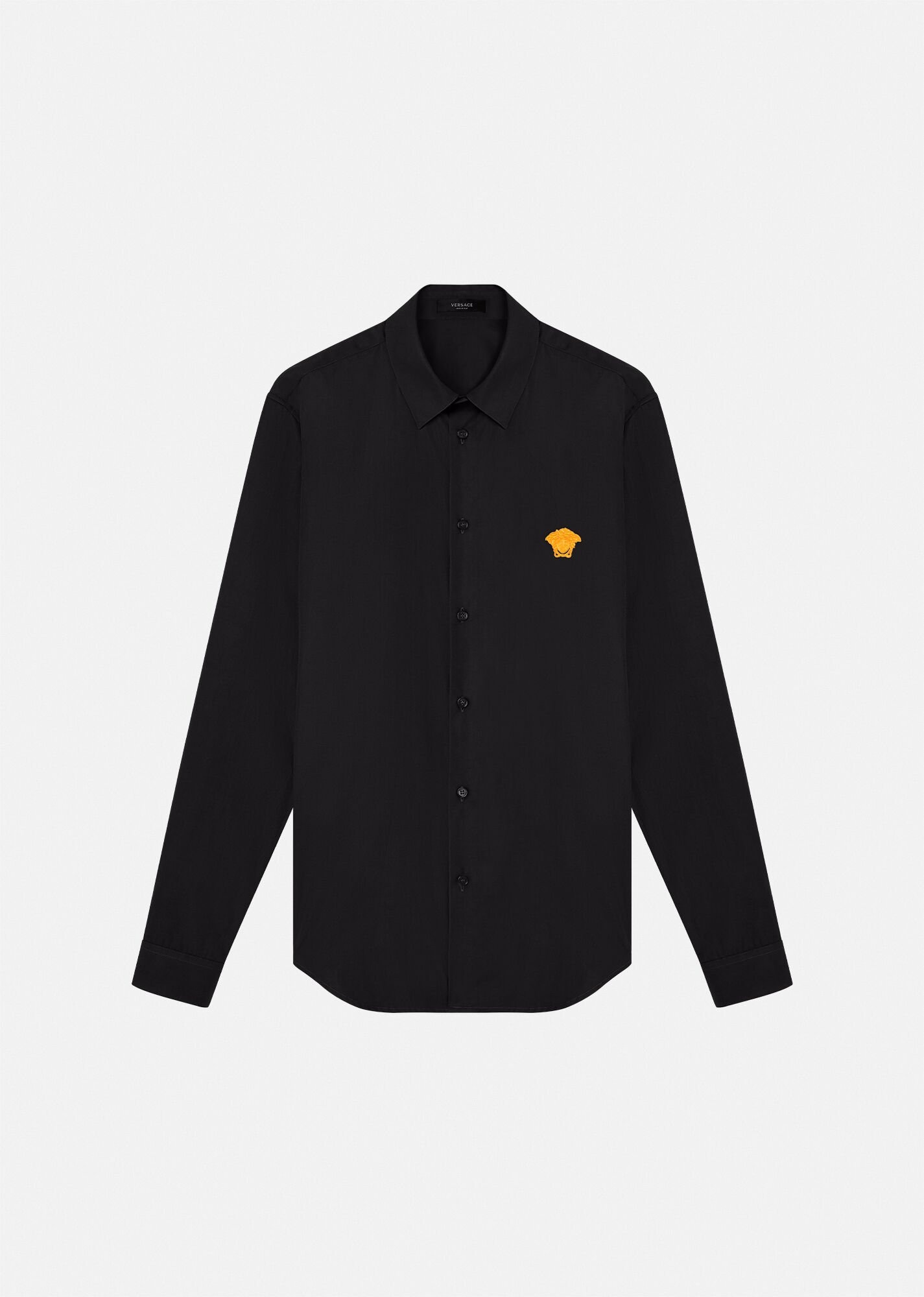 Medusa Embroidered Shirt - 1
