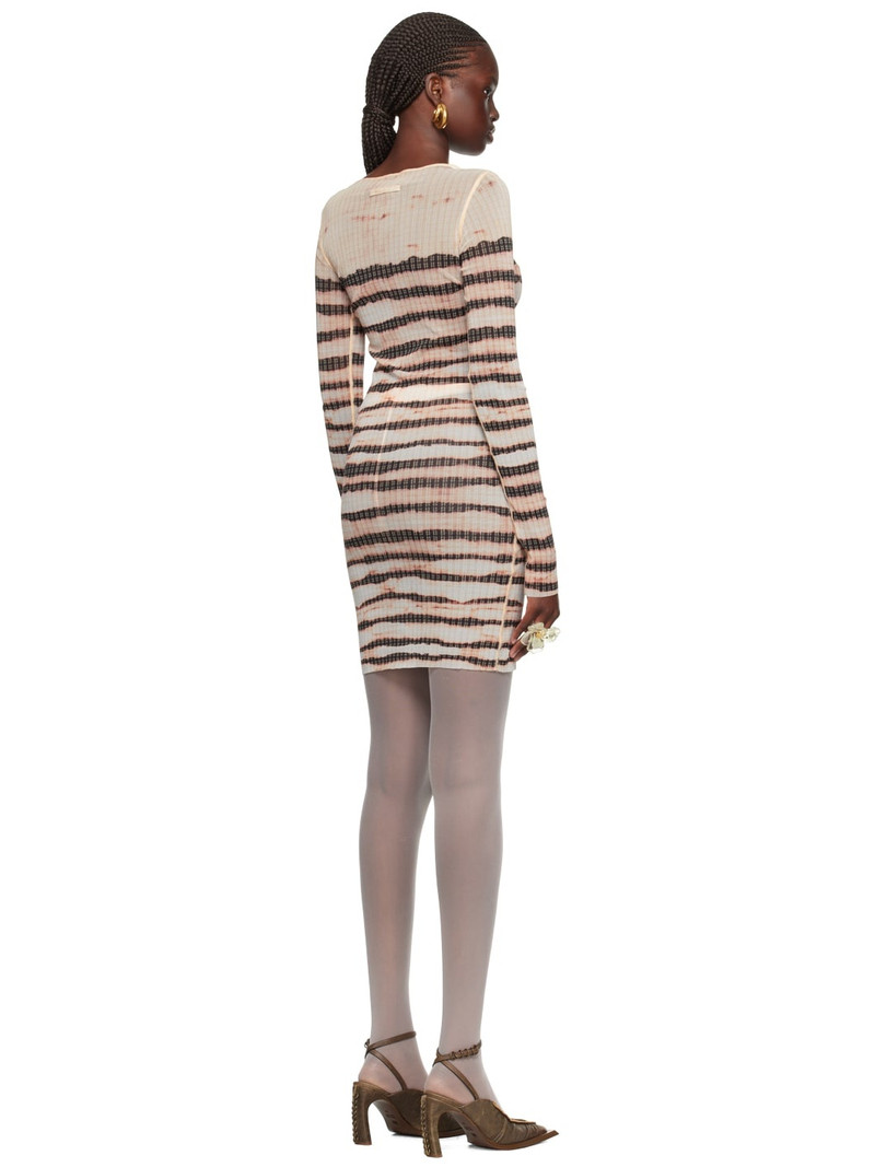 Beige KNWLS Edition Minidress 3