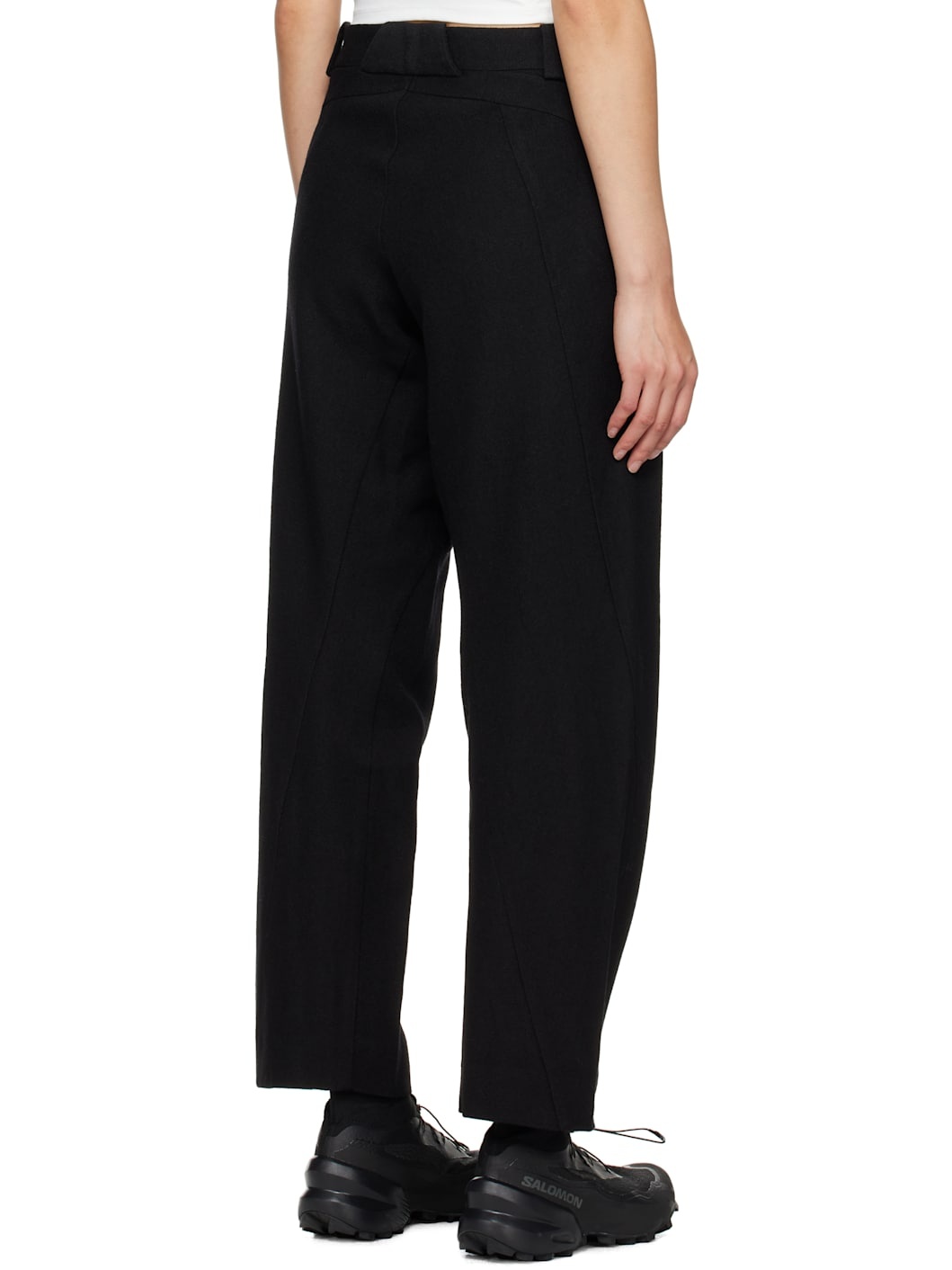 Black Bent Trousers - 3
