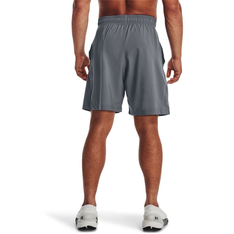 Under Armour Tech Woven Graphic Shorts 'Grey' 1377139-012 - 4