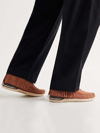 visvim Shaman-Folk Fringed Suede High-Top Sneakers outlook