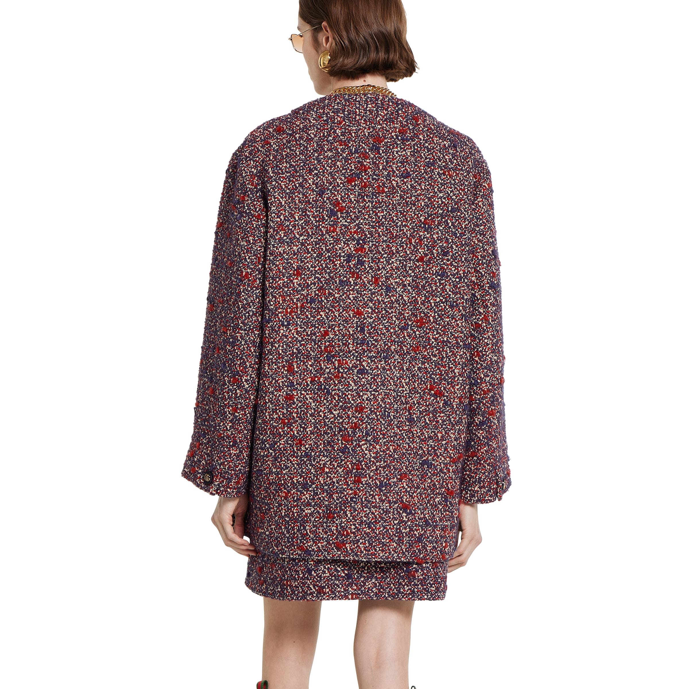 Wool bouclé jacket - 4