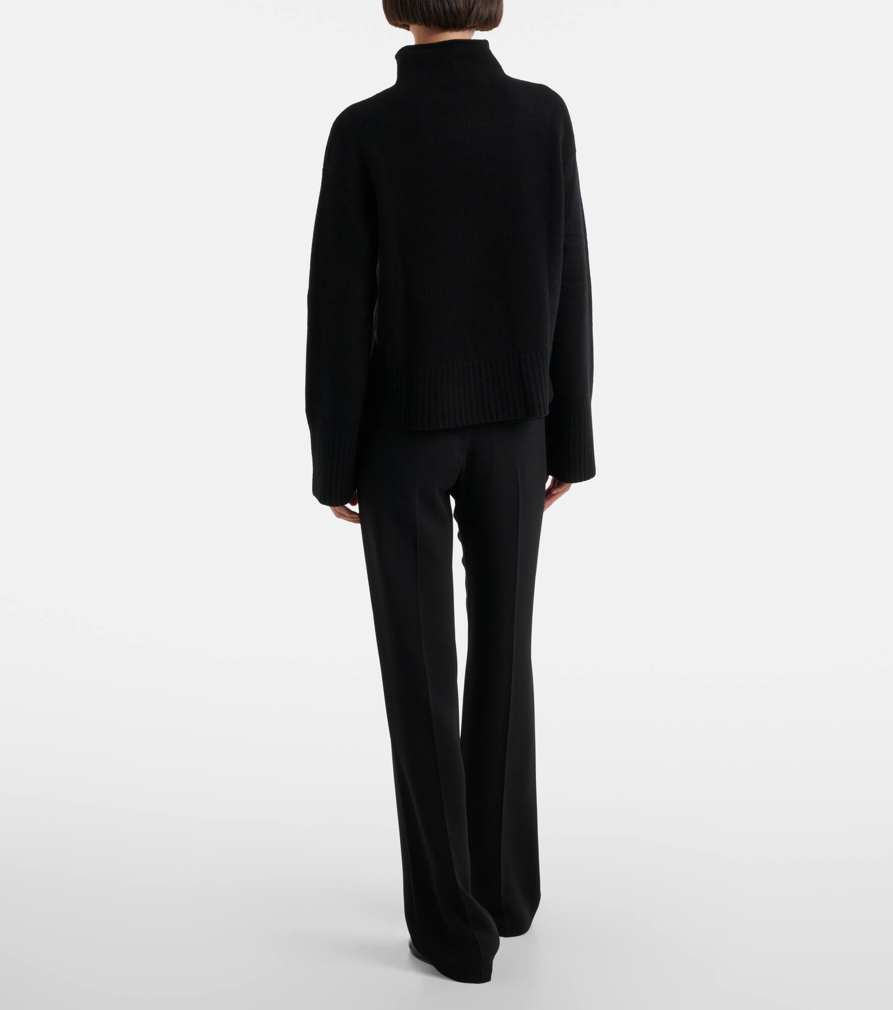 Julie cropped wool and cashmere sweater - 3