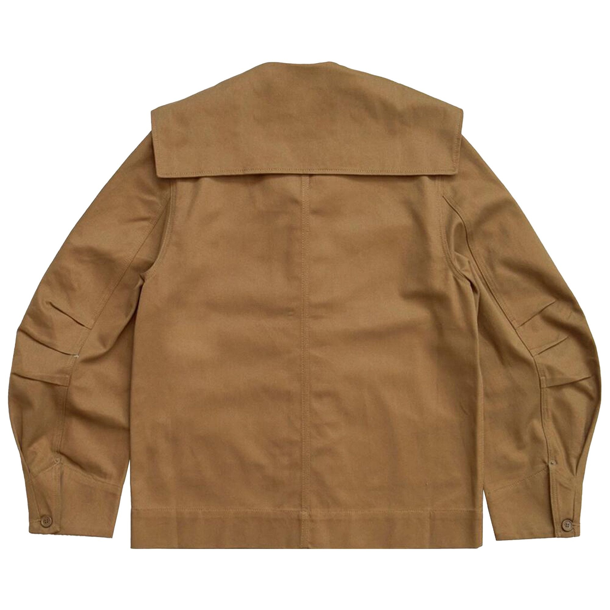 Simone Rocha Puff Sleeve Sailor Collar Workwear Jacket 'Natural' - 2