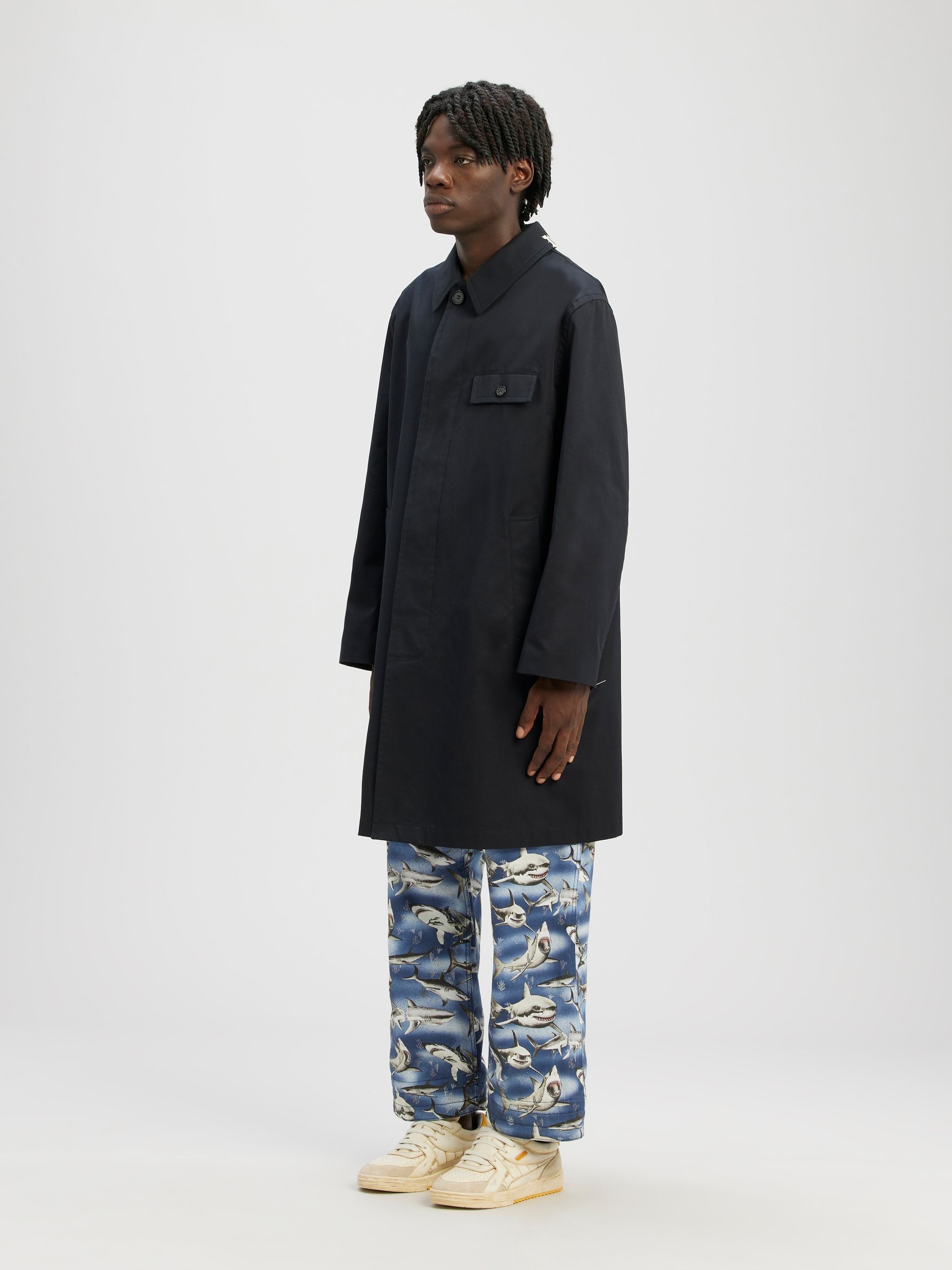 Light Weight Logo Coat - 4
