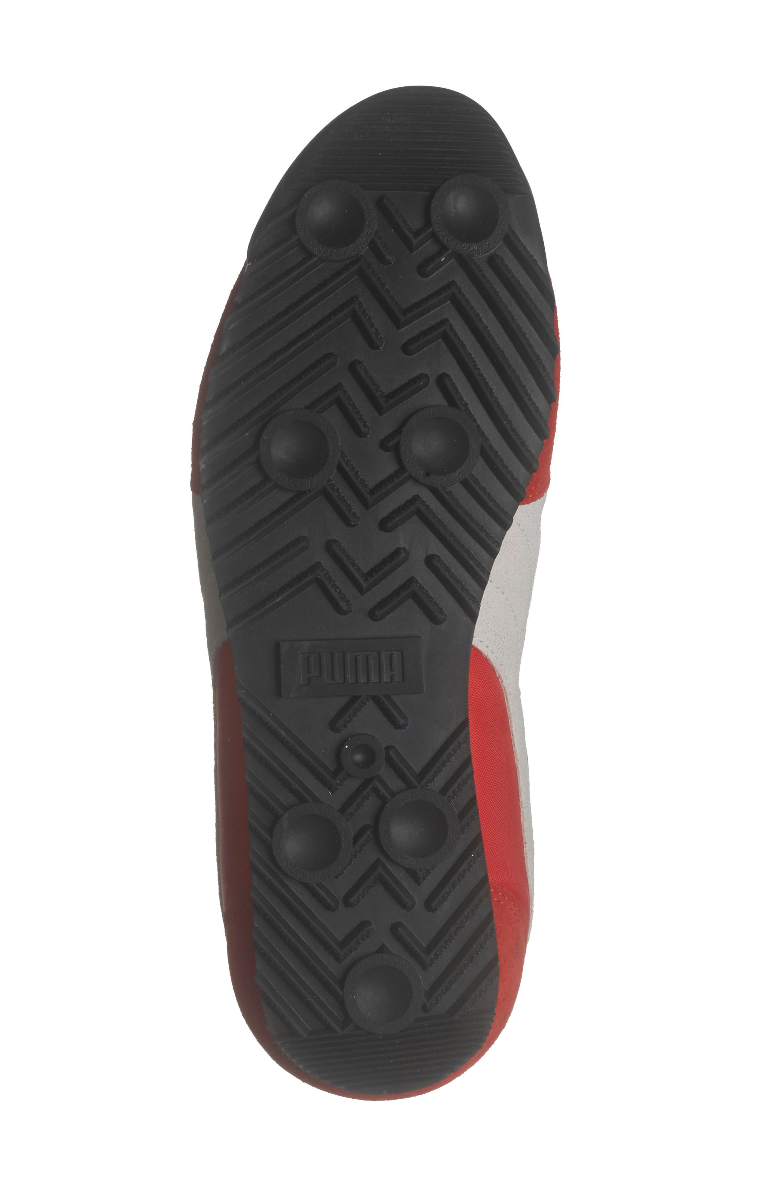 PUMA Arizona Nylon Sneaker in For All Time Red/White/Gold at Nordstrom - 6