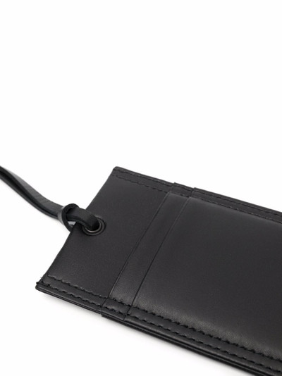 Alexander McQueen logo-print neck wallet outlook