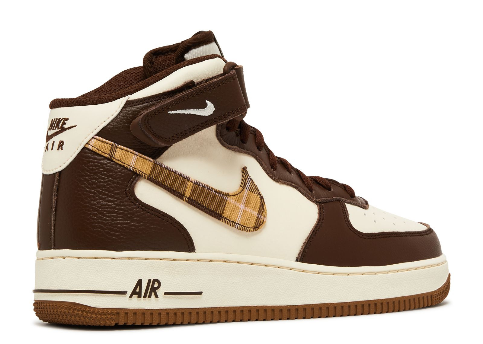 AIR FORCE 1 MID 'BROWN PLAID' - 3
