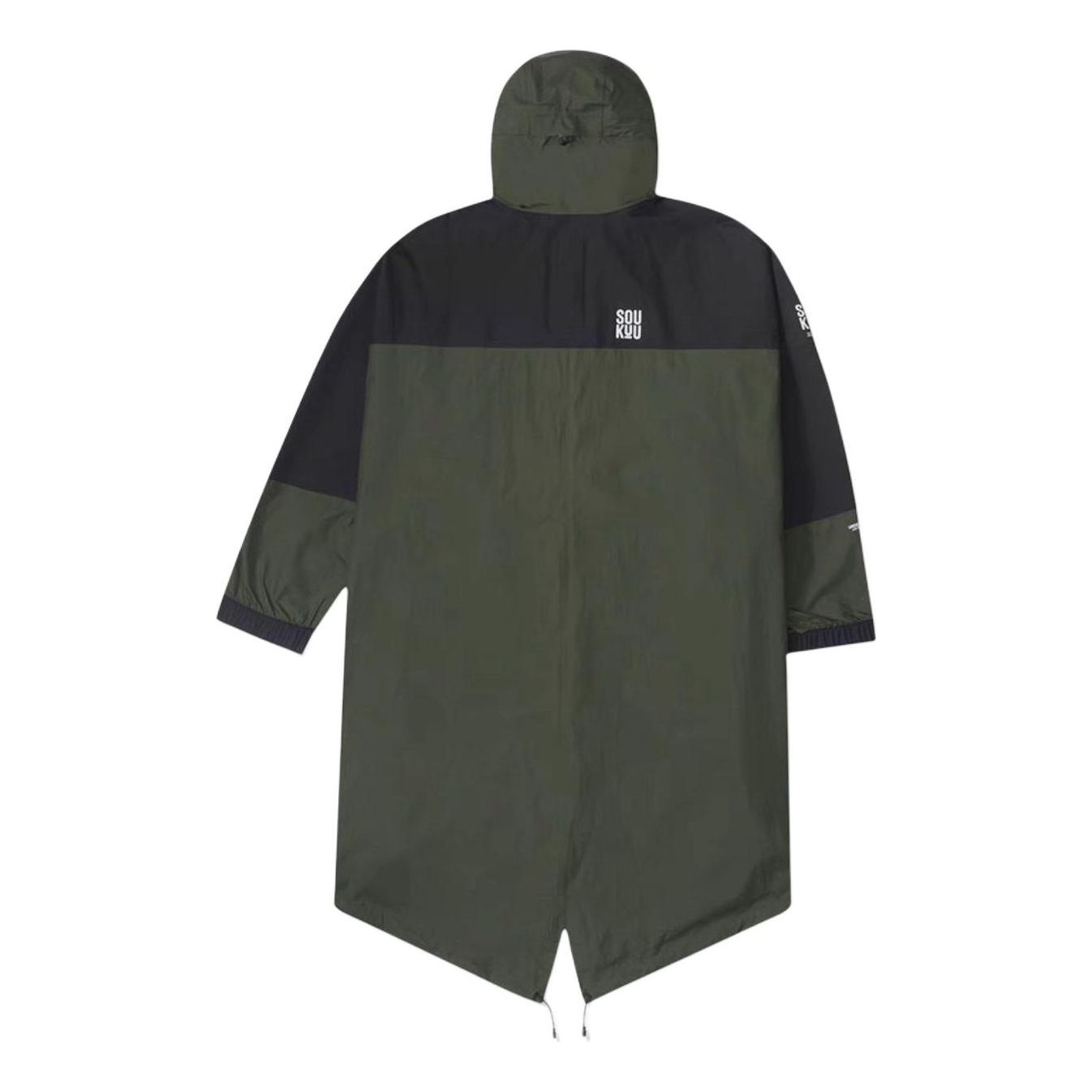 THE NORTH FACE x Undercover Packable Fishtail Parka 'Forest Night Green Tnf Black' NF0A87UC-R0U - 2