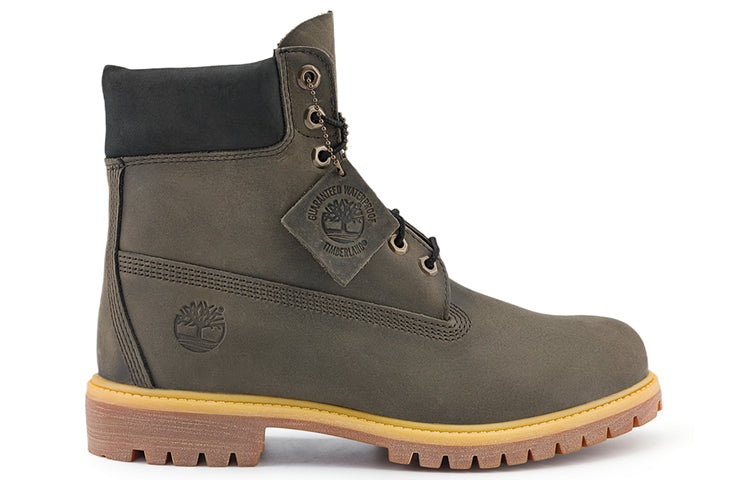 Timberland Premium 6 Inch Waterproof Boot 'Olive Green Black' A629N - 2