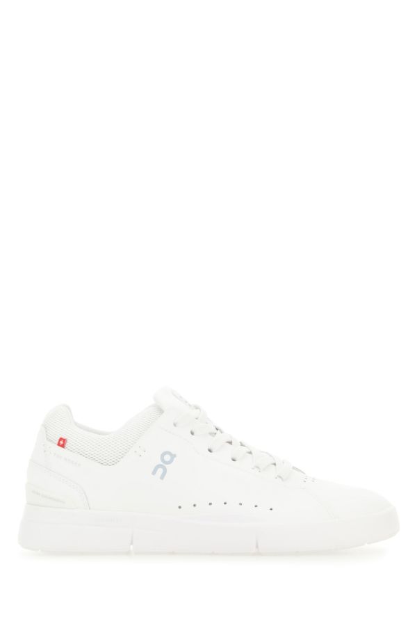 White leather and mesh The Roger Advantage sneakers - 1