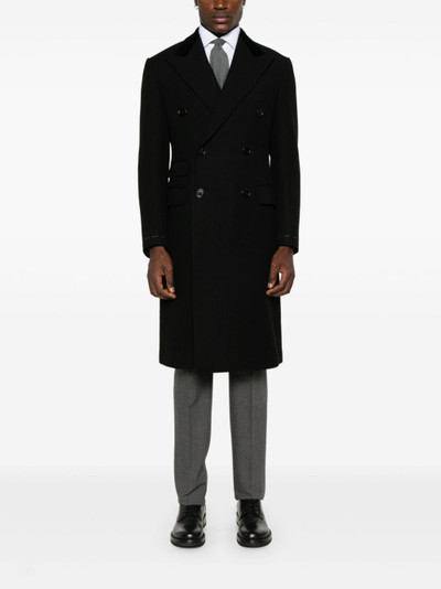 Ralph Lauren felted coat outlook