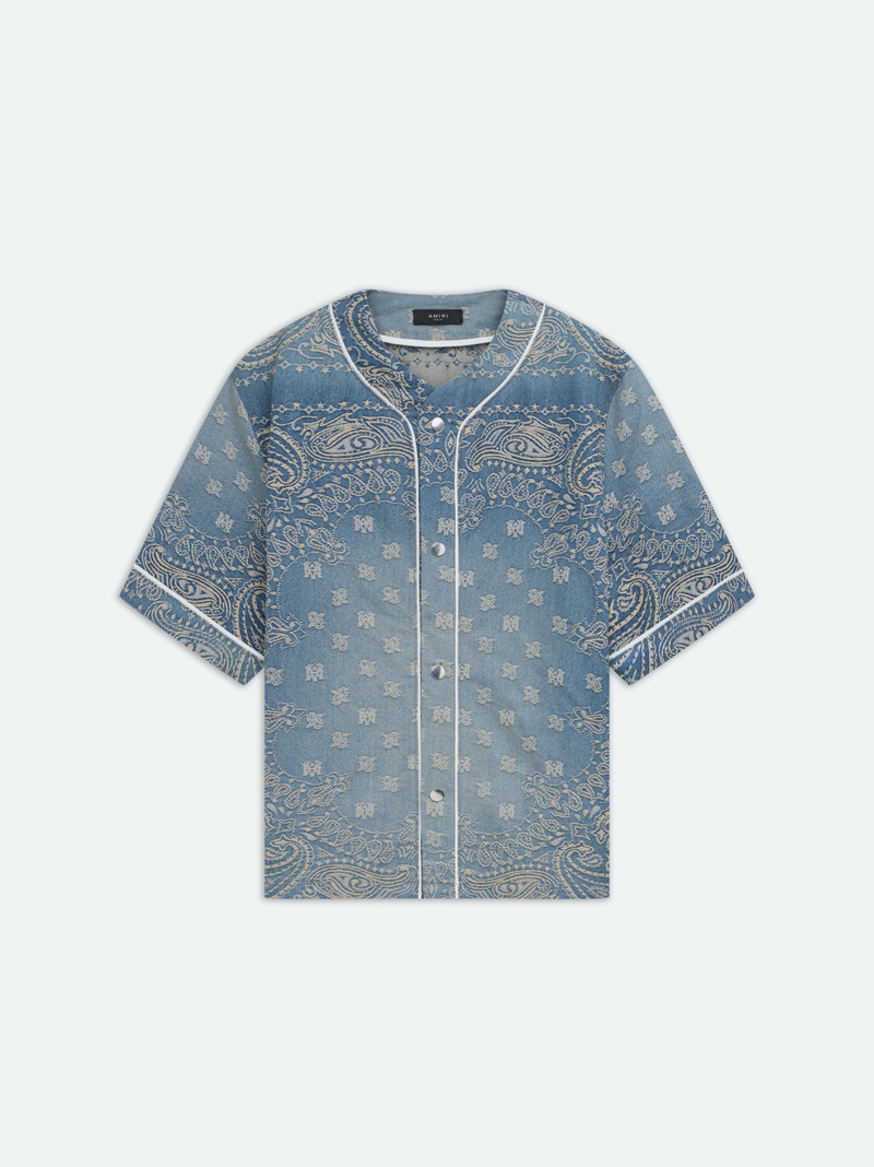 BANDANA JACQUARD BASEBALL SHIRT 1