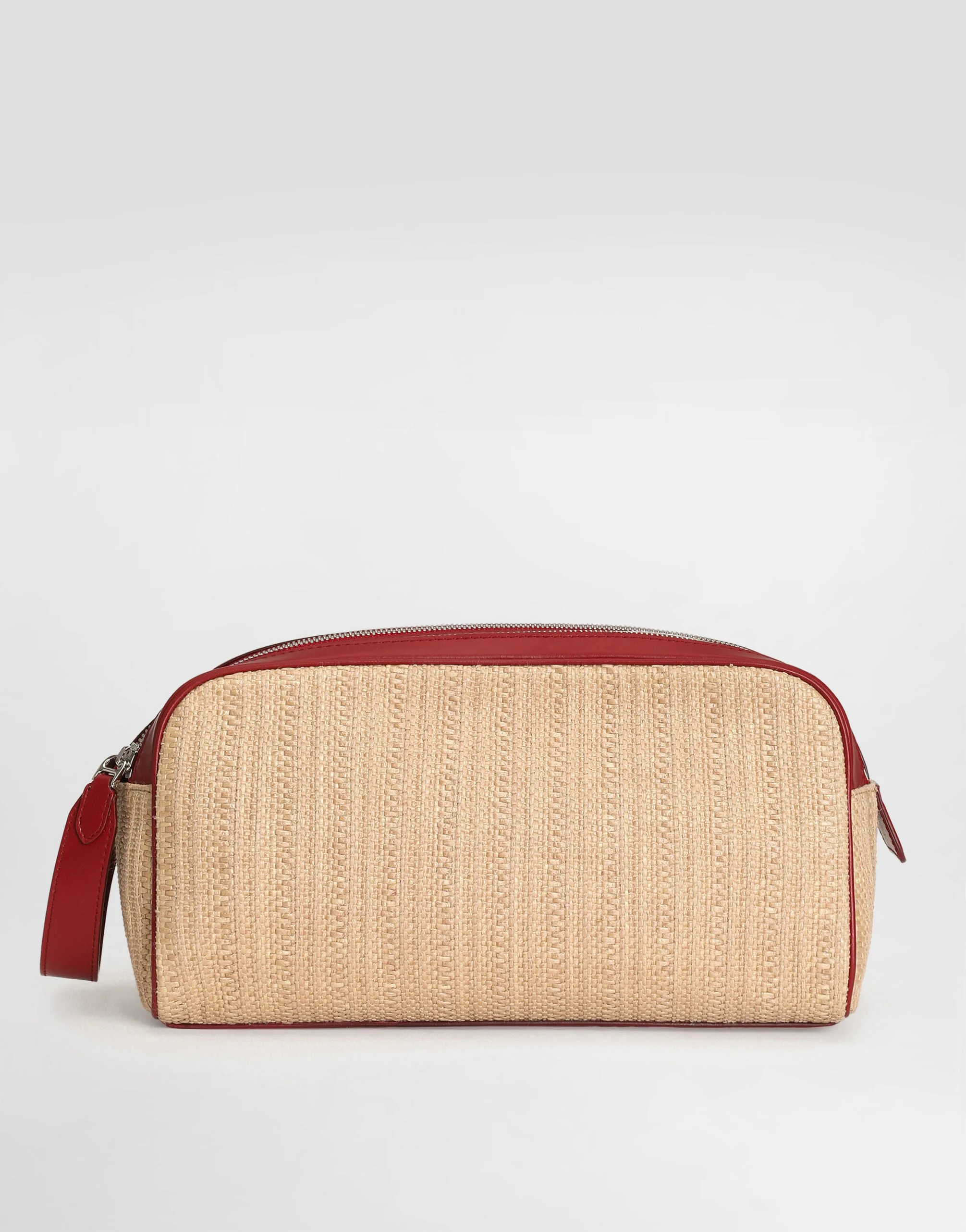 Essenza toiletry bag in raffia - 1