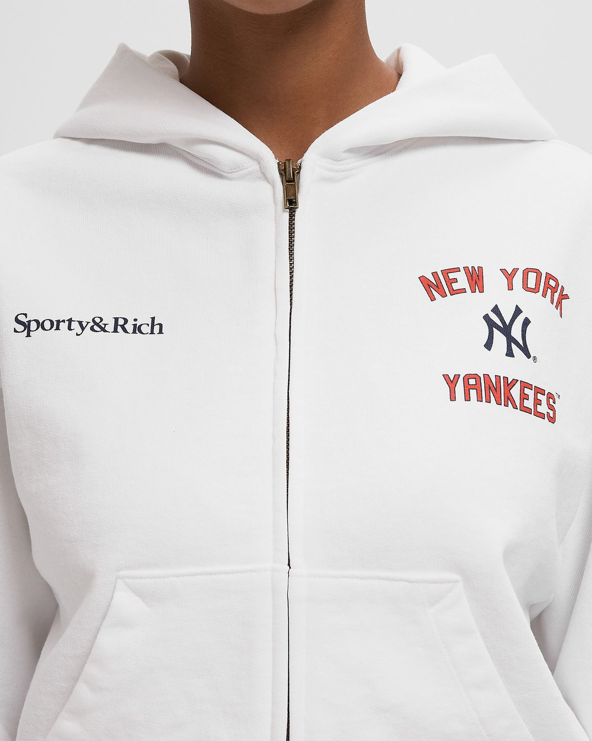 Homerun Cropped Zip Hoodie - 3