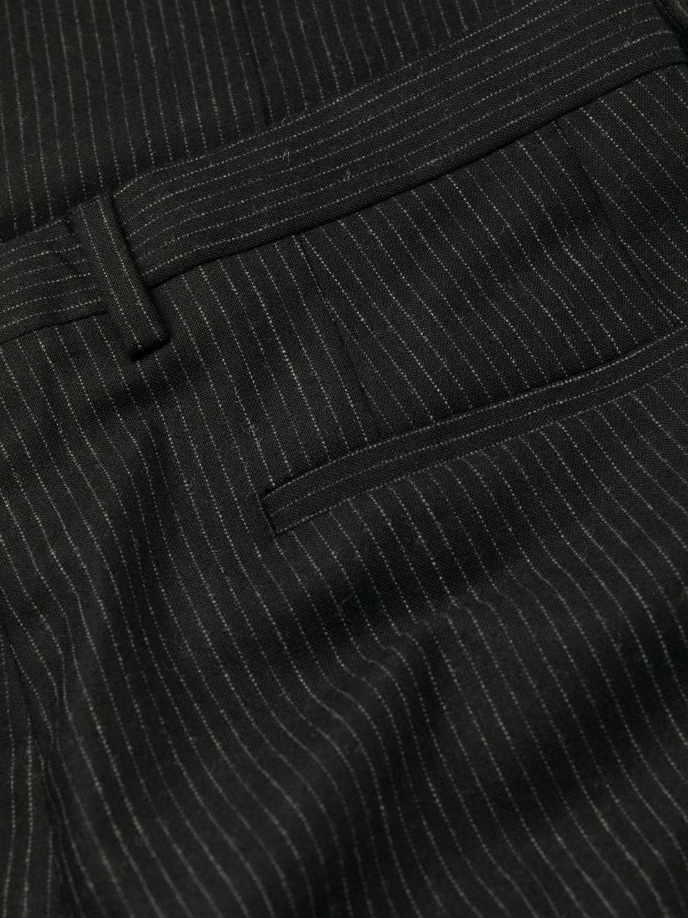 pinstriped tailored trousers - 7