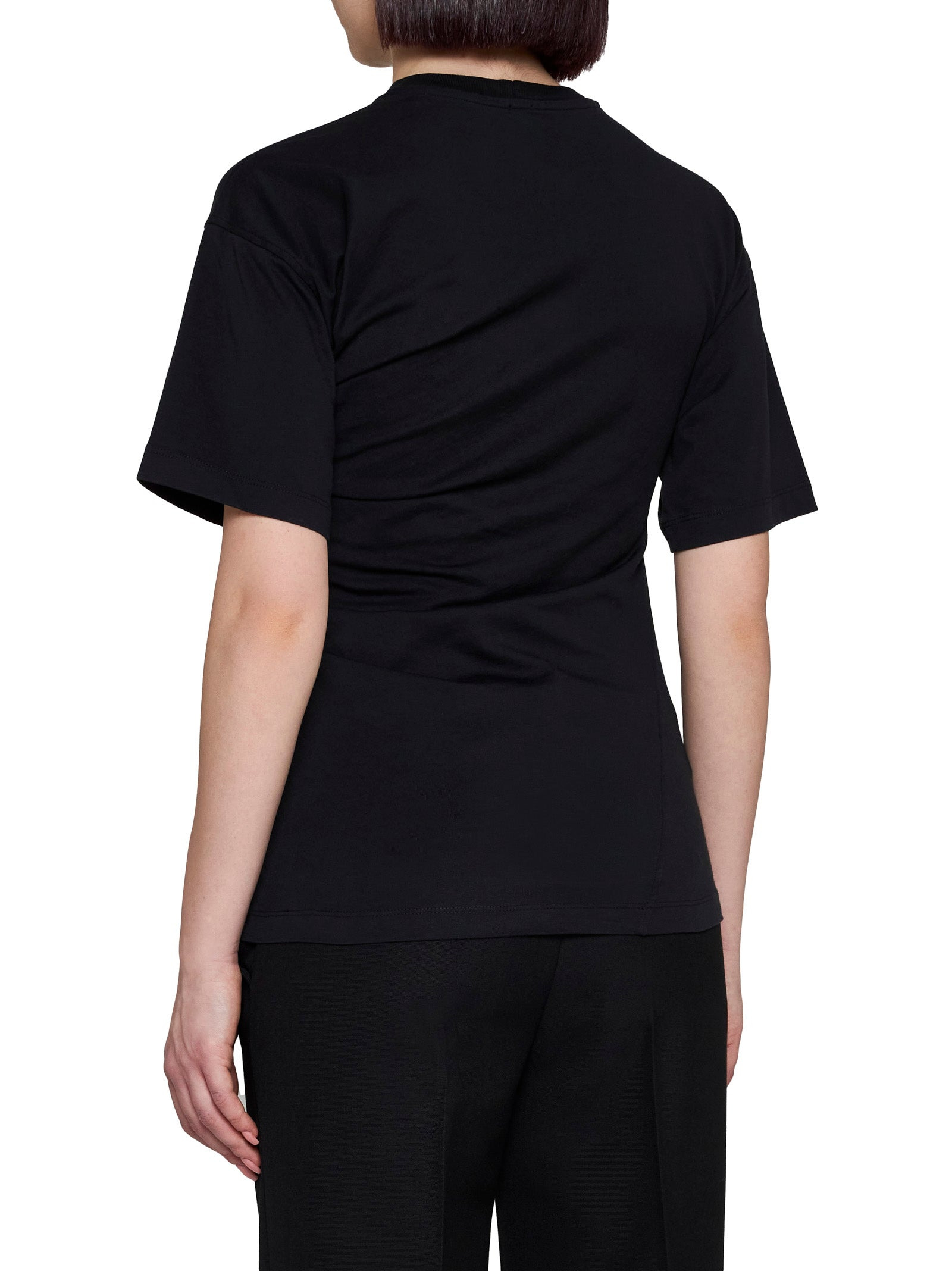 Twisted cotton t-shirt - 4