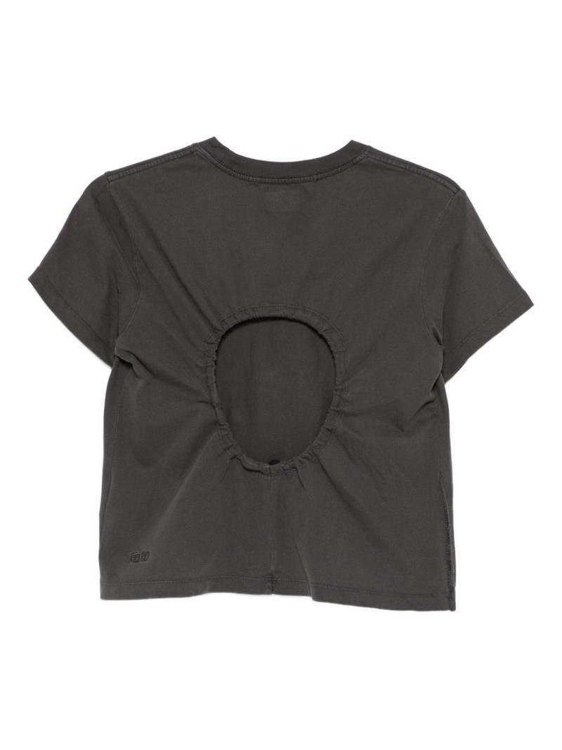 Ksubi Funny Bunny graphic-print cut-out T-shirt outlook