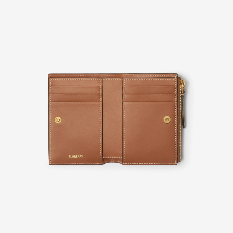 Burberry Small Check Bifold Wallet outlook