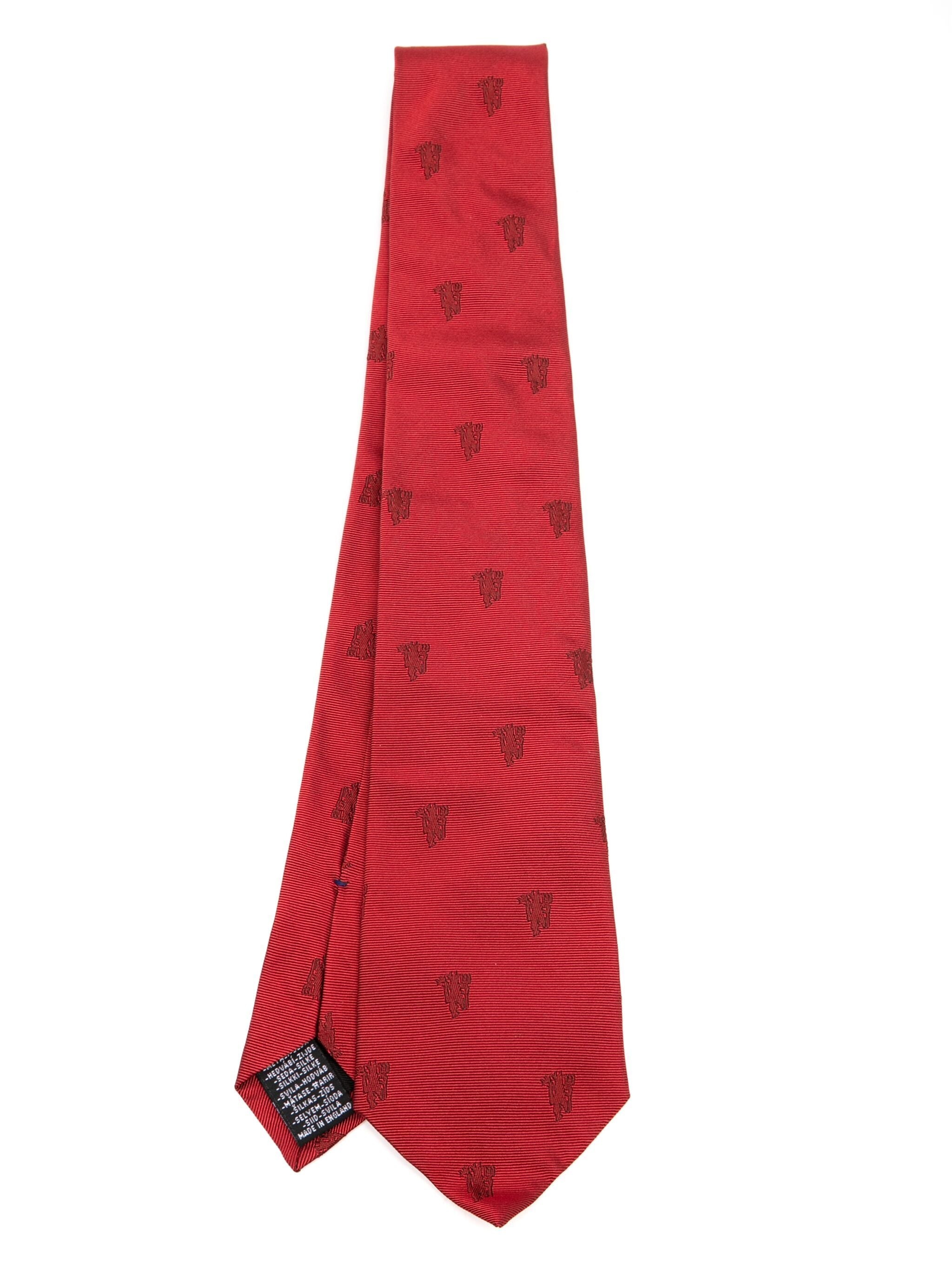 Manchester United - 'Red Devil' Silk Tie - 1