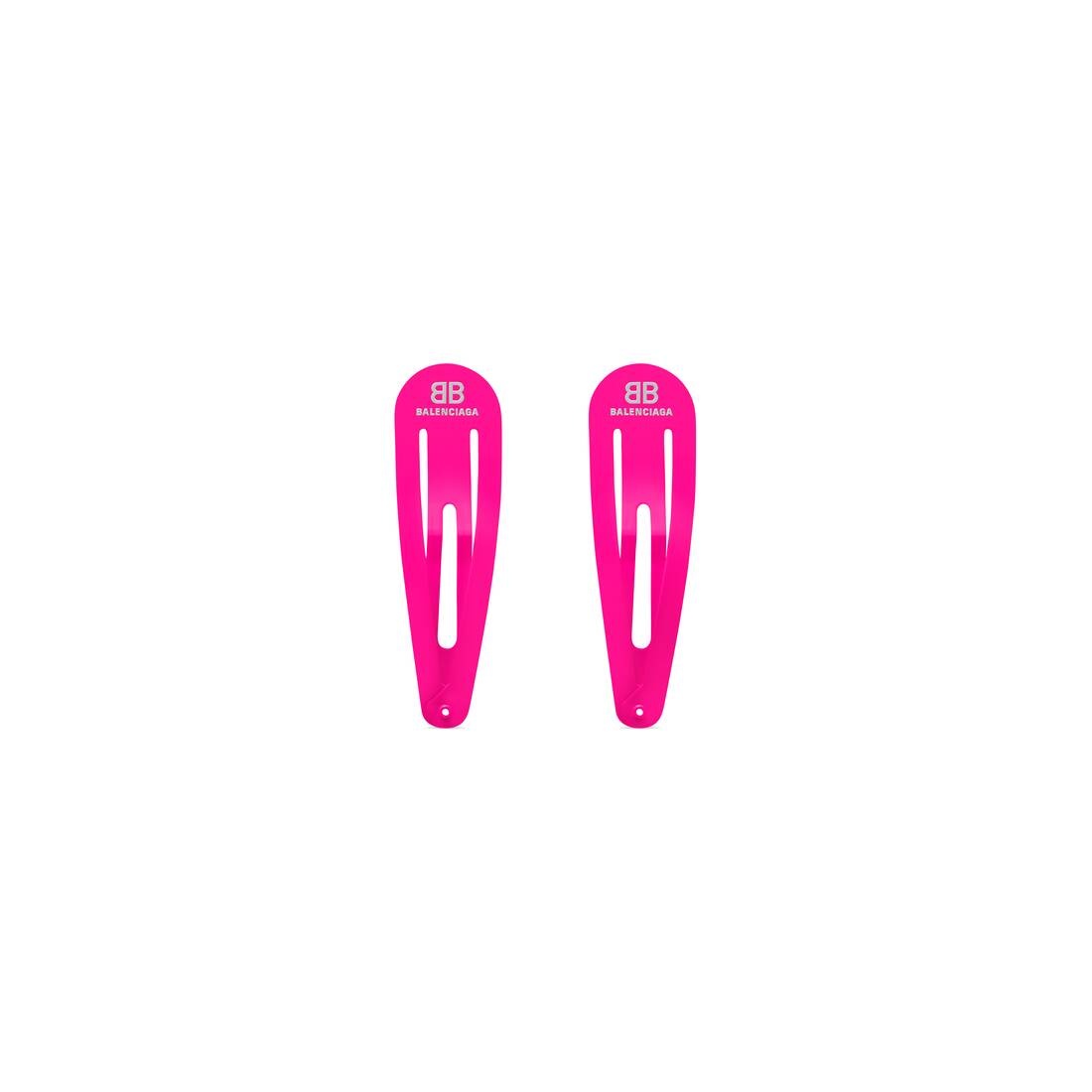 Women's Holli Xxl Clip Set in Fluo Pink - 1