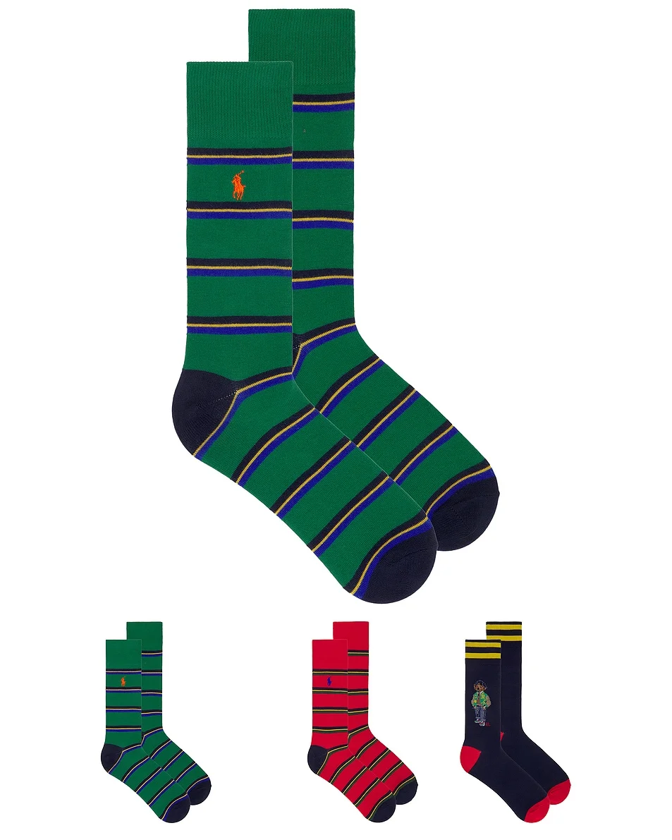 Heritage Bear Socks Gift Box - 1
