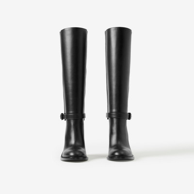 Burberry Leather Boots outlook