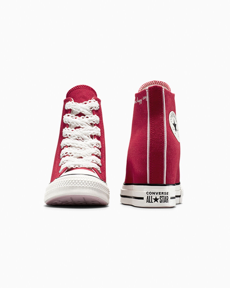 Chuck Taylor All Star Wedge Platform Crochet Laces - 7