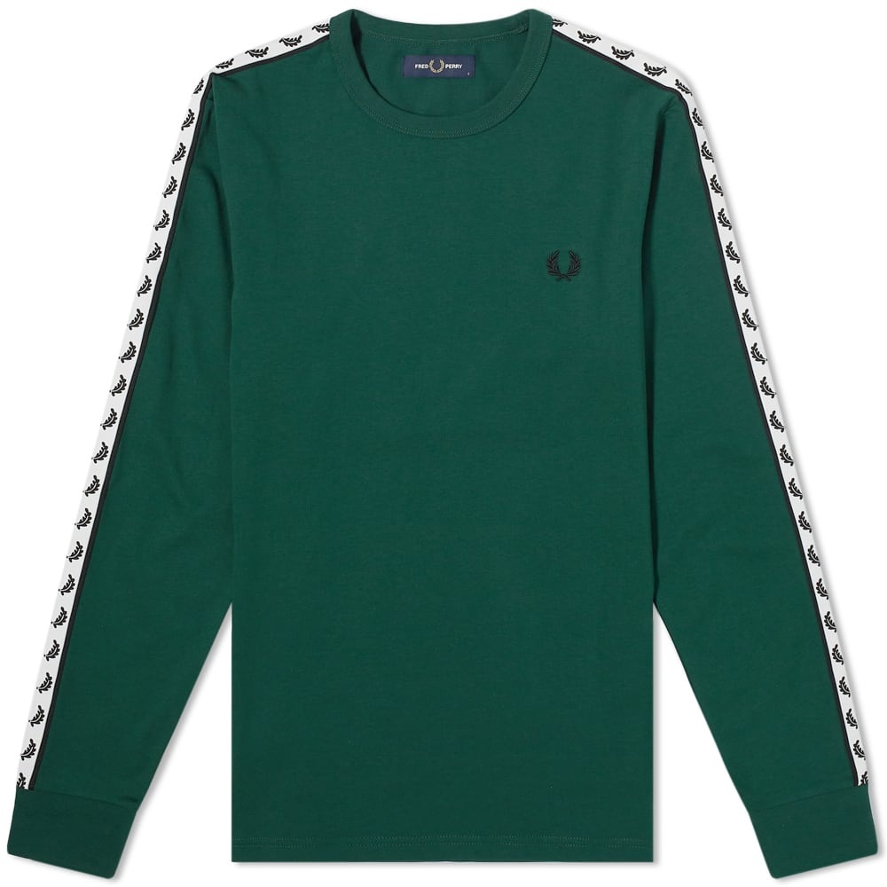 Fred Perry Long Sleeve Taped Tee - 1