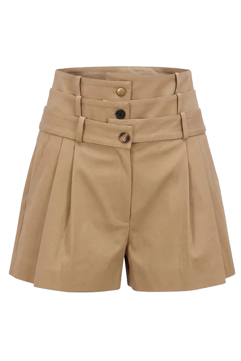 Triple Waistband Shorts - 1