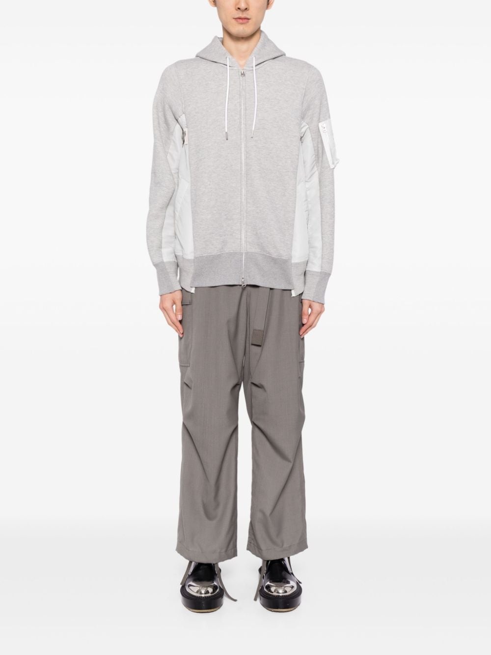 Sponge Sweat hooded zip-up jacket - 2