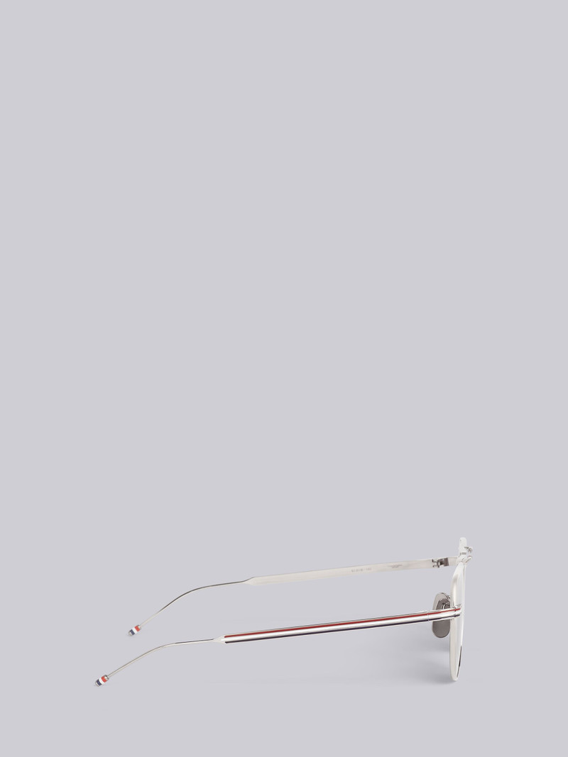 hingeless pilot-frame sunglasses 3