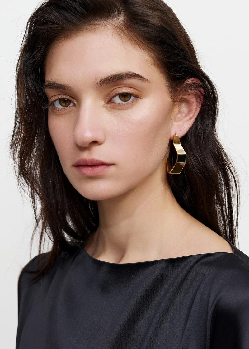 BEVZA Bevza Broken Shape Earings - Golden outlook
