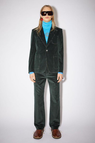 Acne Studios Corduroy suit jacket - Juniper green outlook