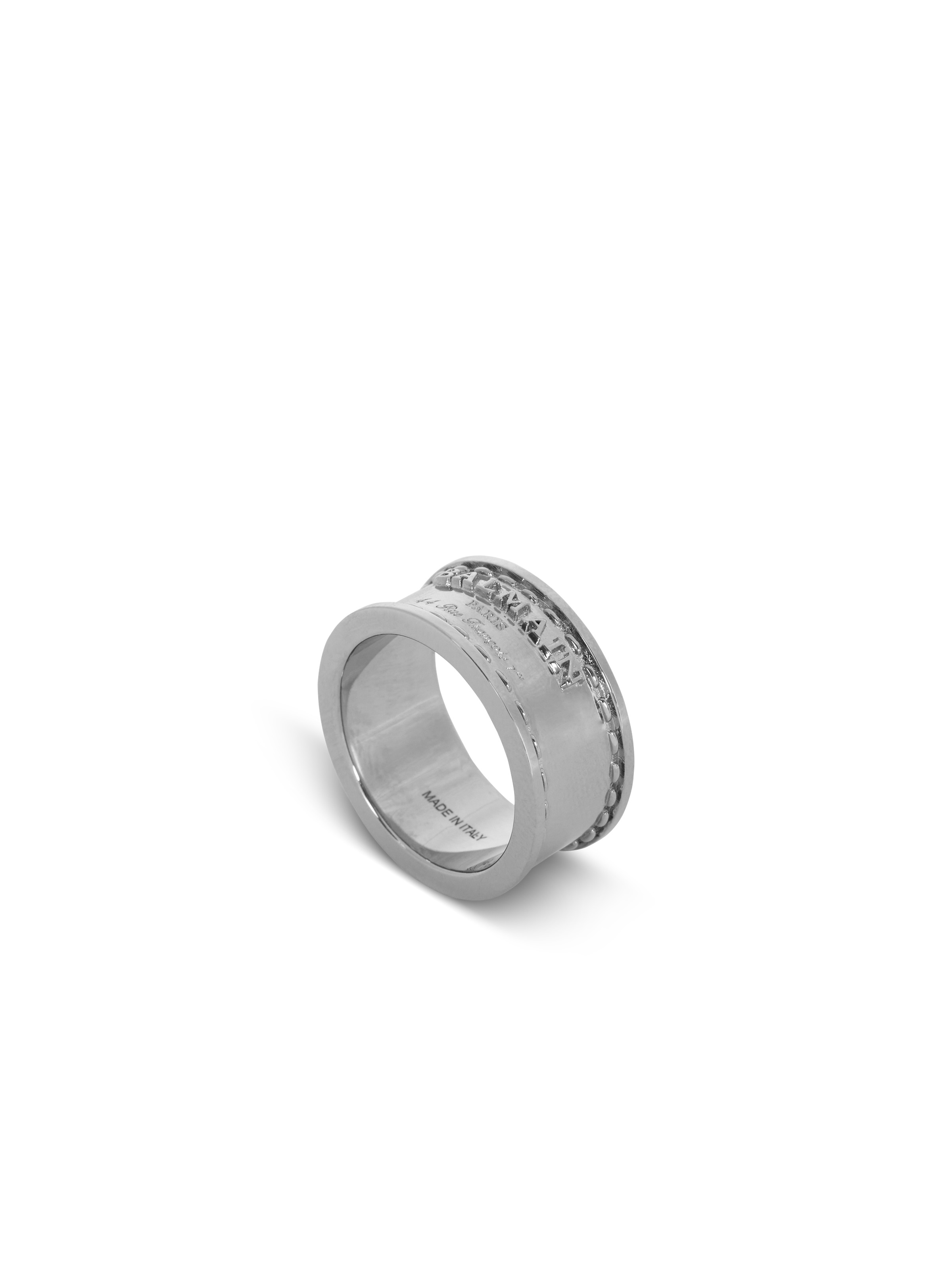 Signature Tubular brass ring - 3