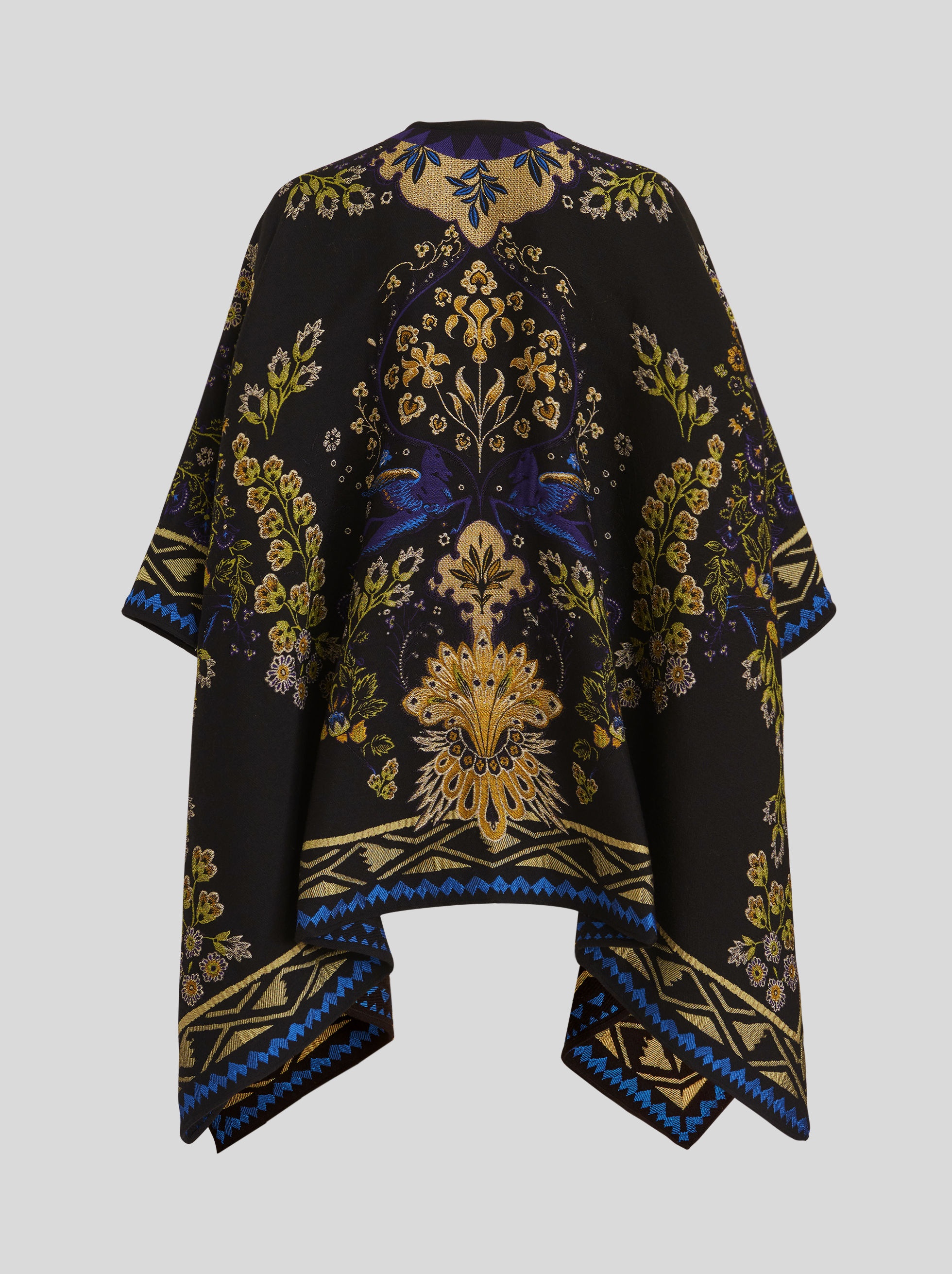 JACQUARD CAPE - 5