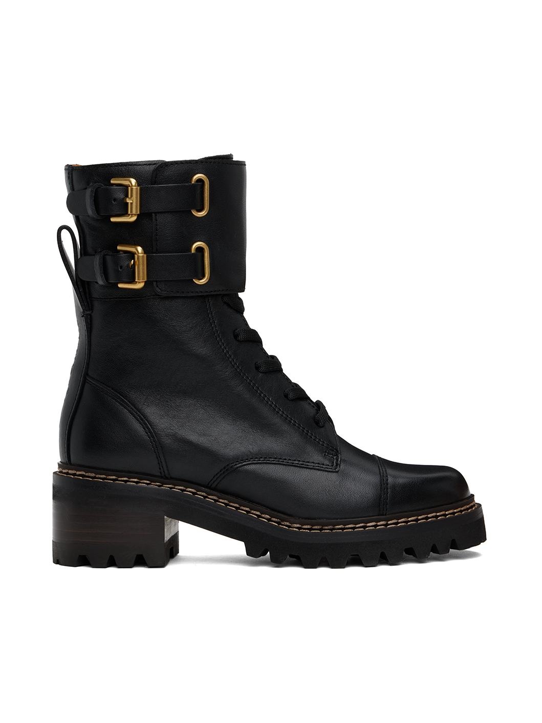 Black Mallory Boots - 1