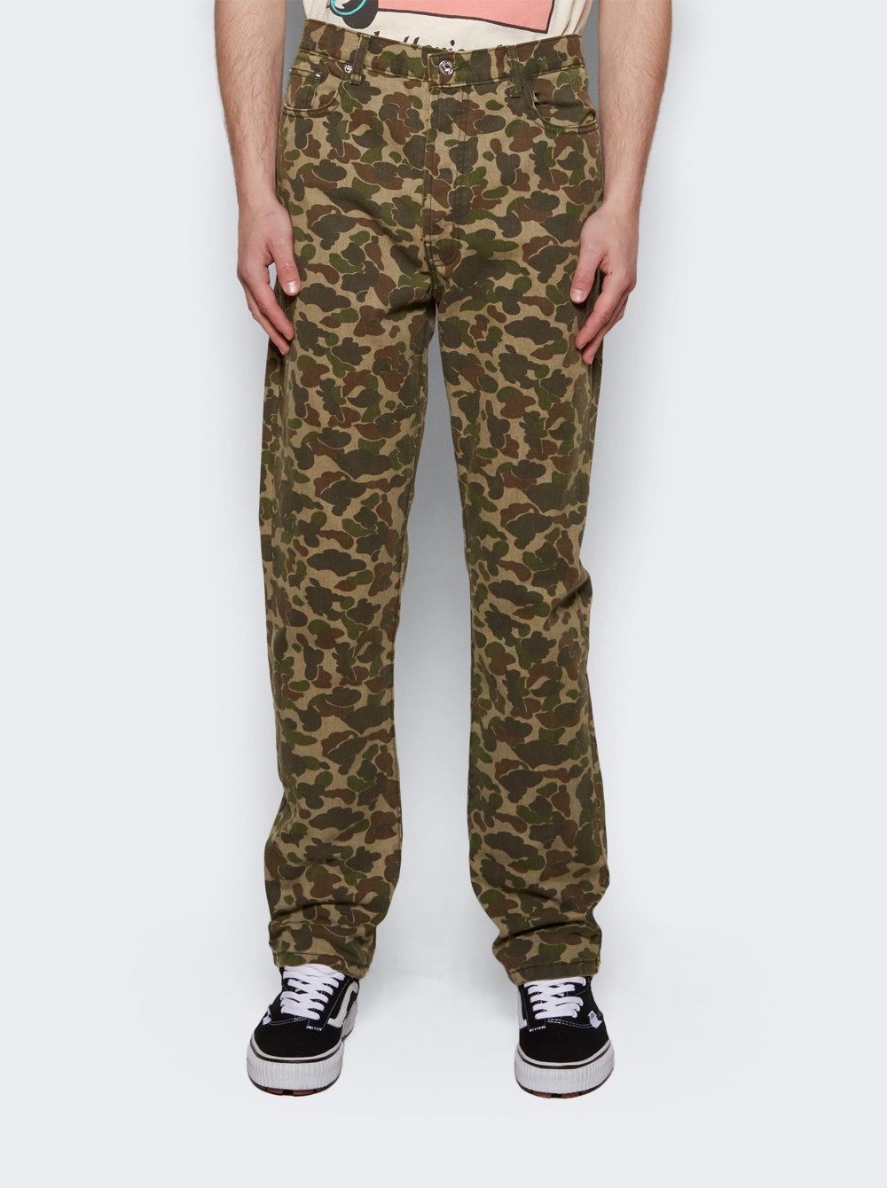 Road Camo 5001 Jean Camouflage Green - 3