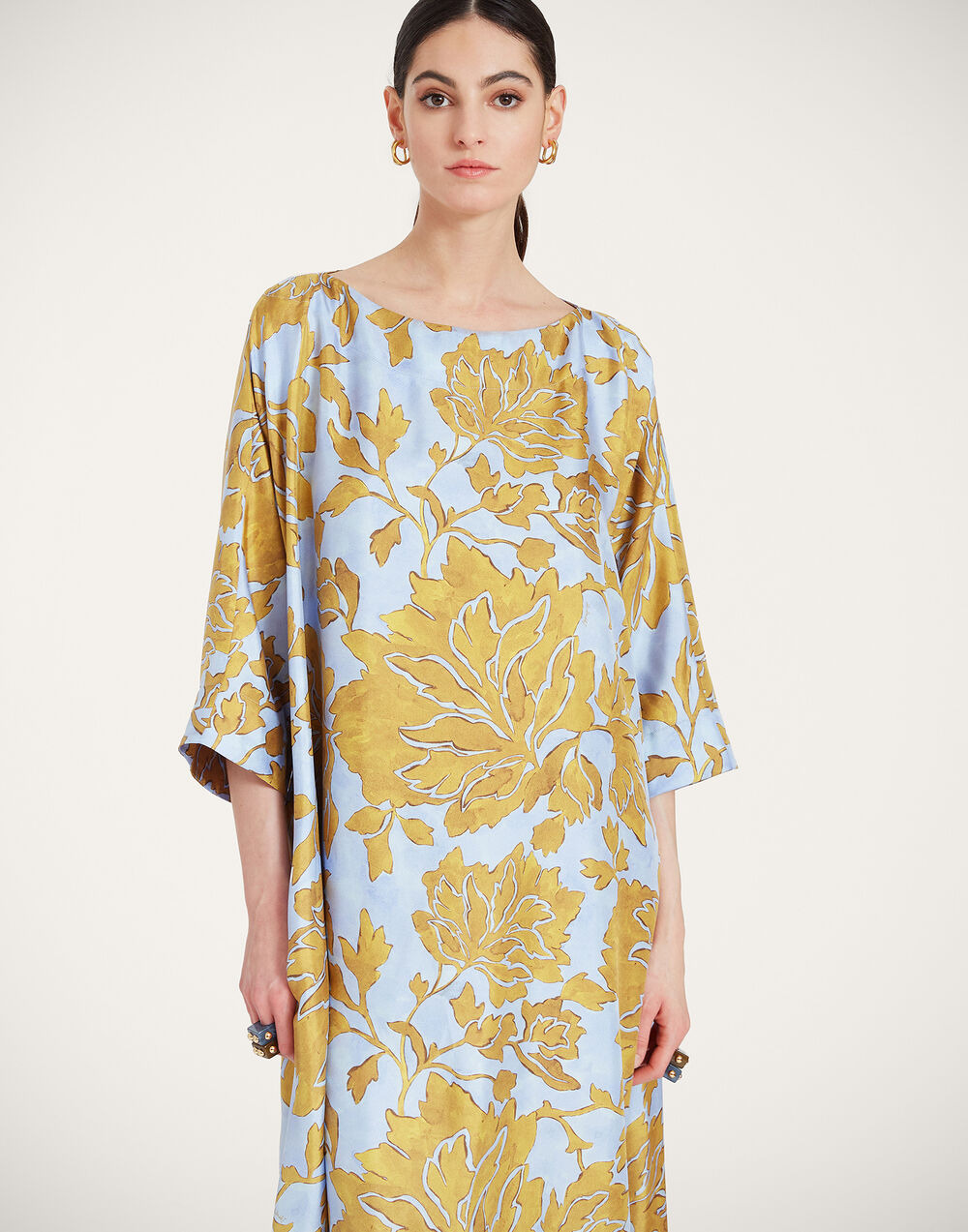 Muumuu Dress Round Neck - 7
