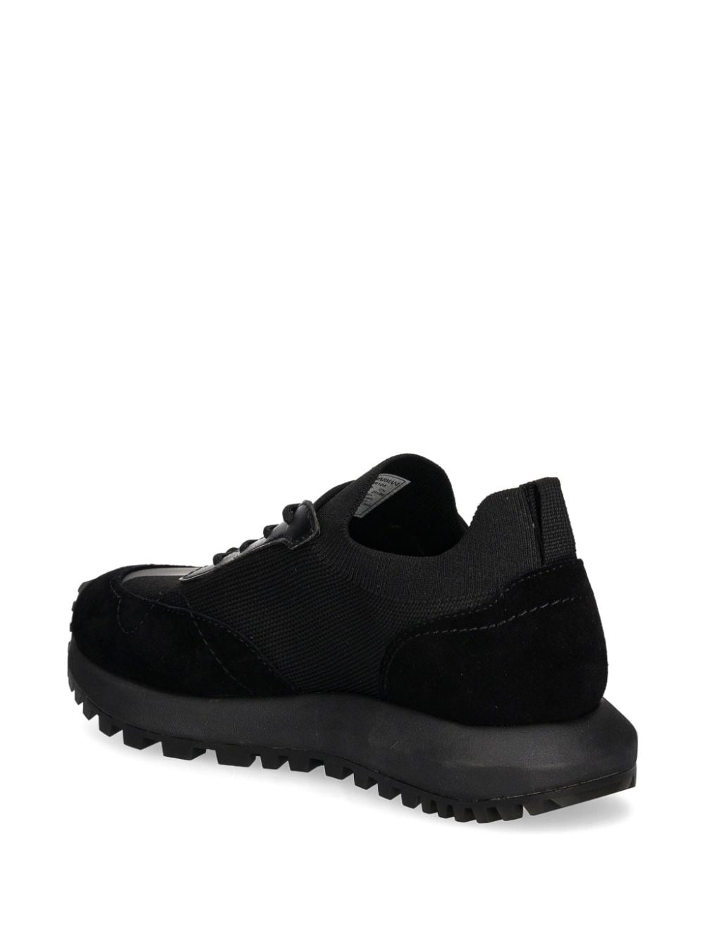 logo-plaque sneakers - 3
