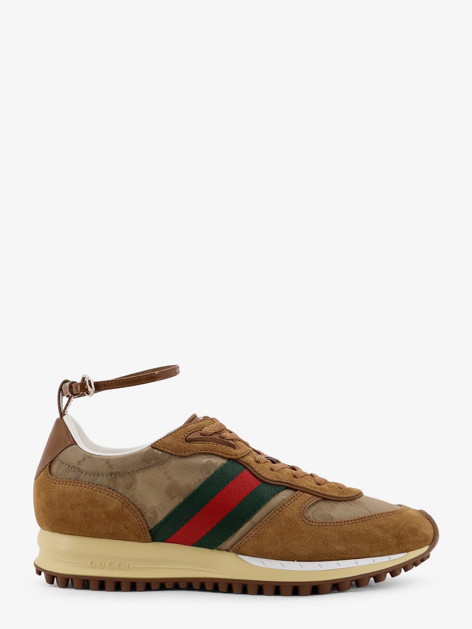 Gucci Re-Motion Suede Low-Top Sneakers - 1