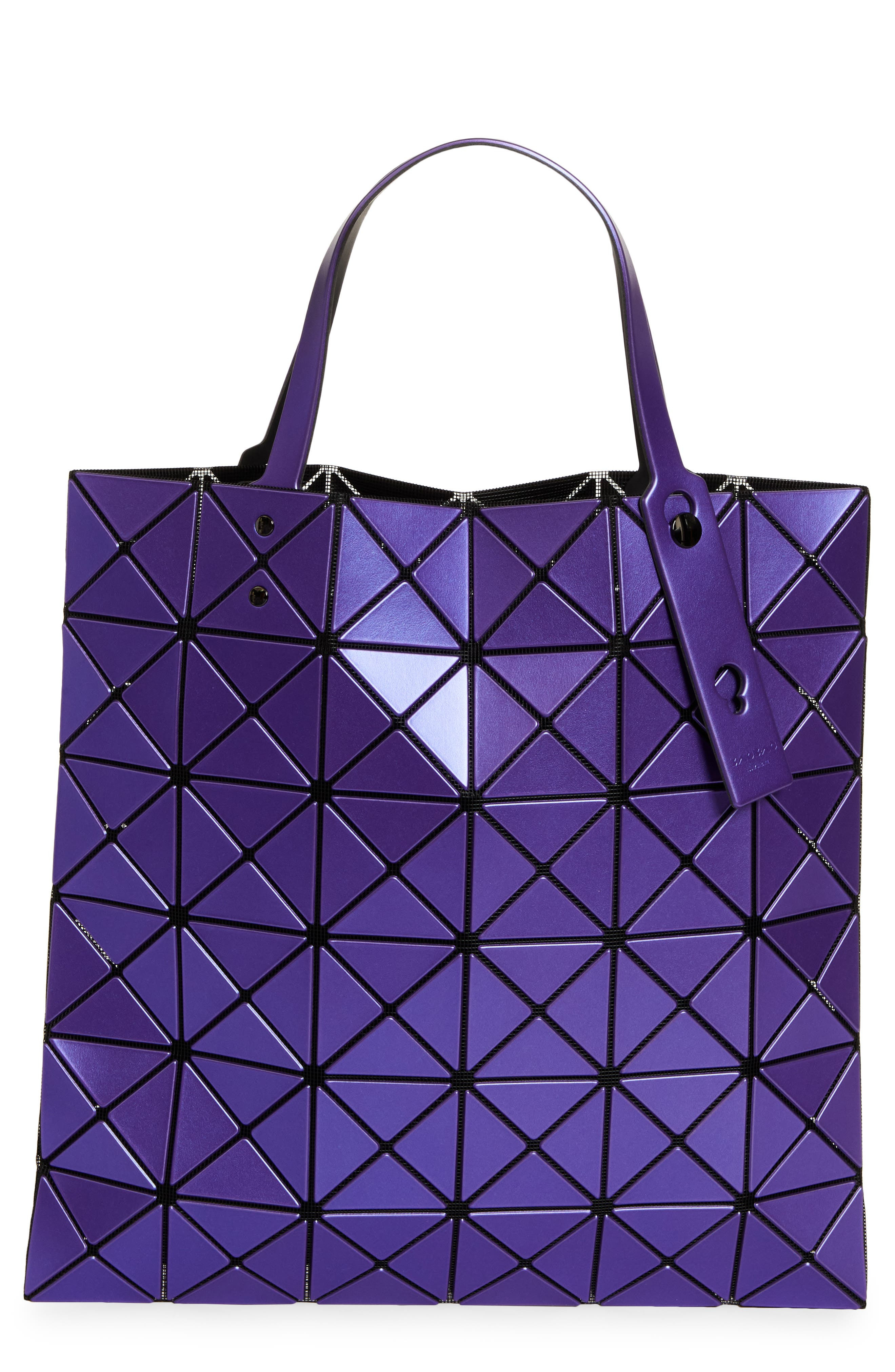 Bao Bao Issey Miyake Lucent Metallic Tote in Purple at Nordstrom - 1