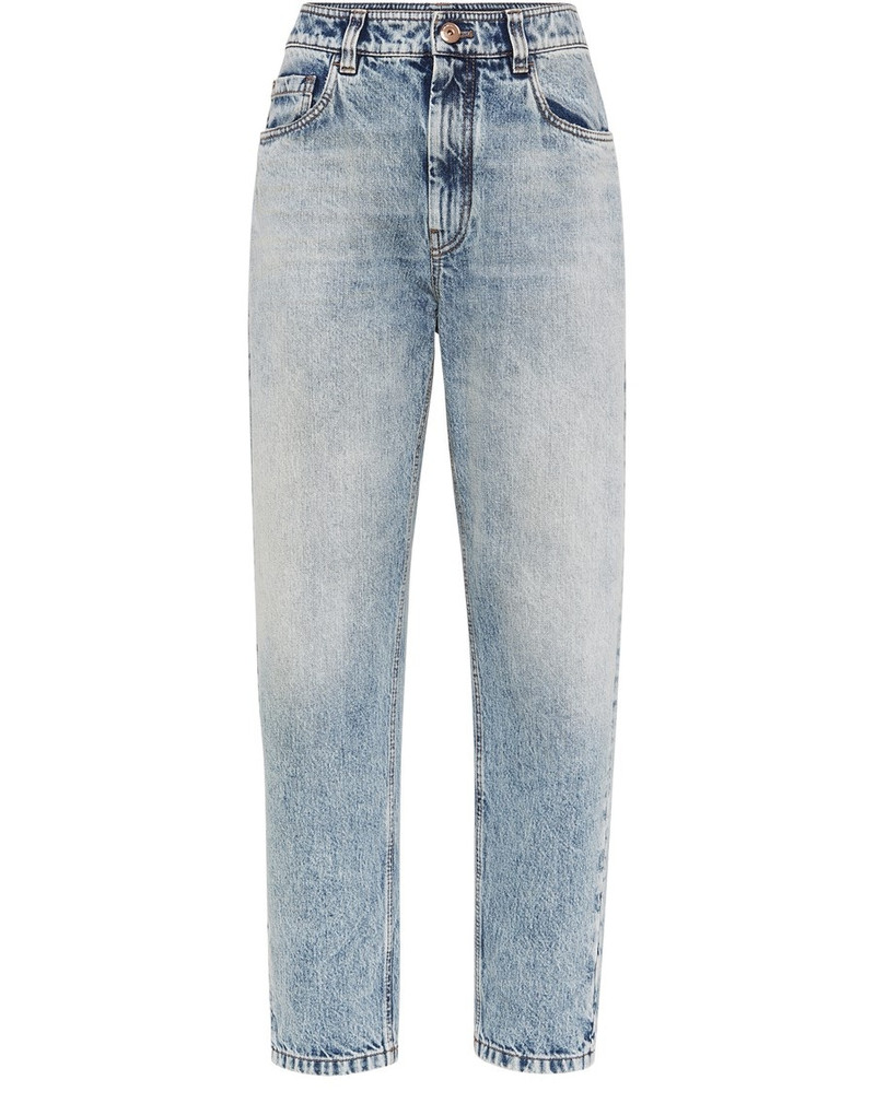 Denim Baggy trousers 1
