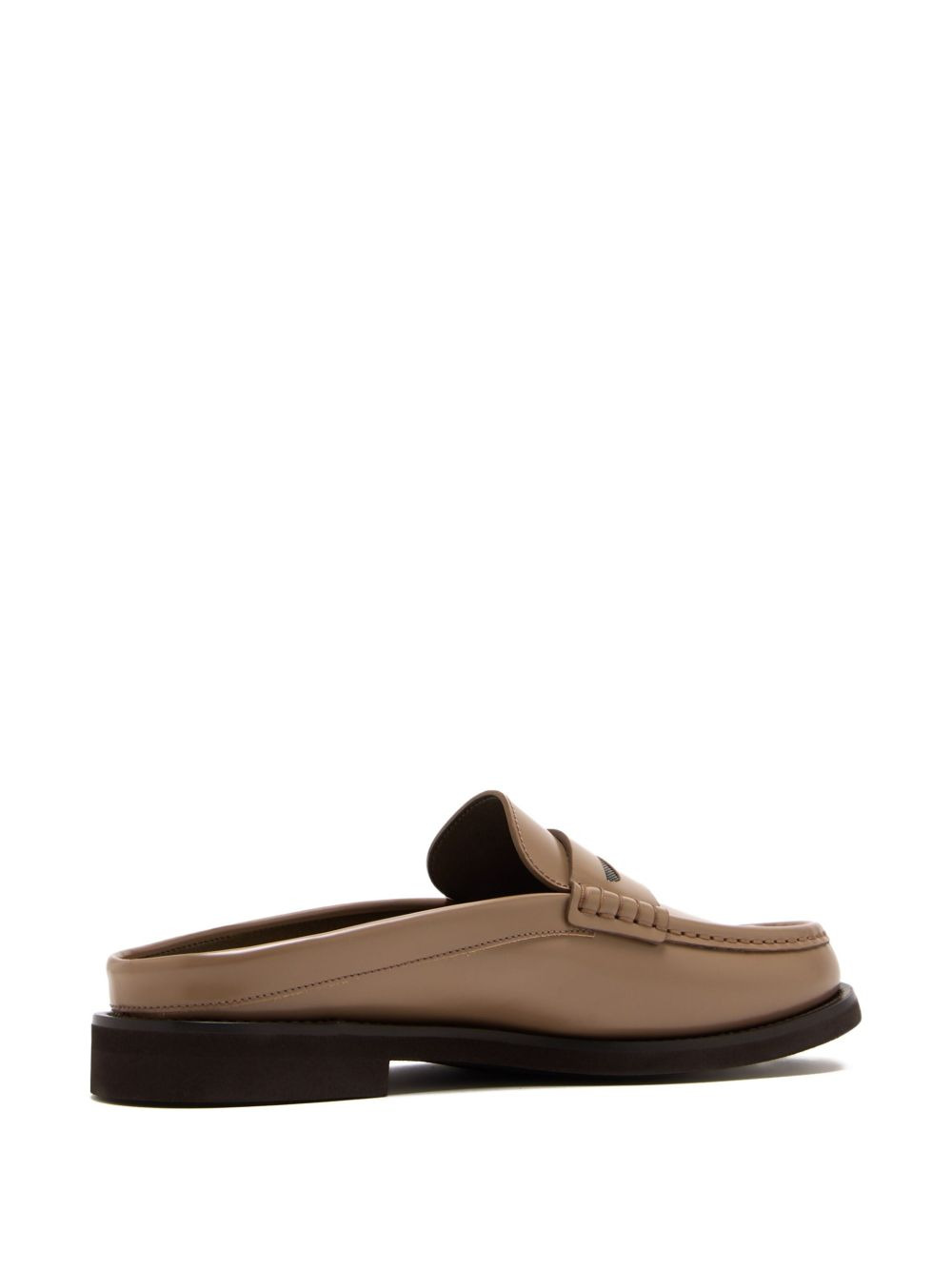 penny-strap mules - 4