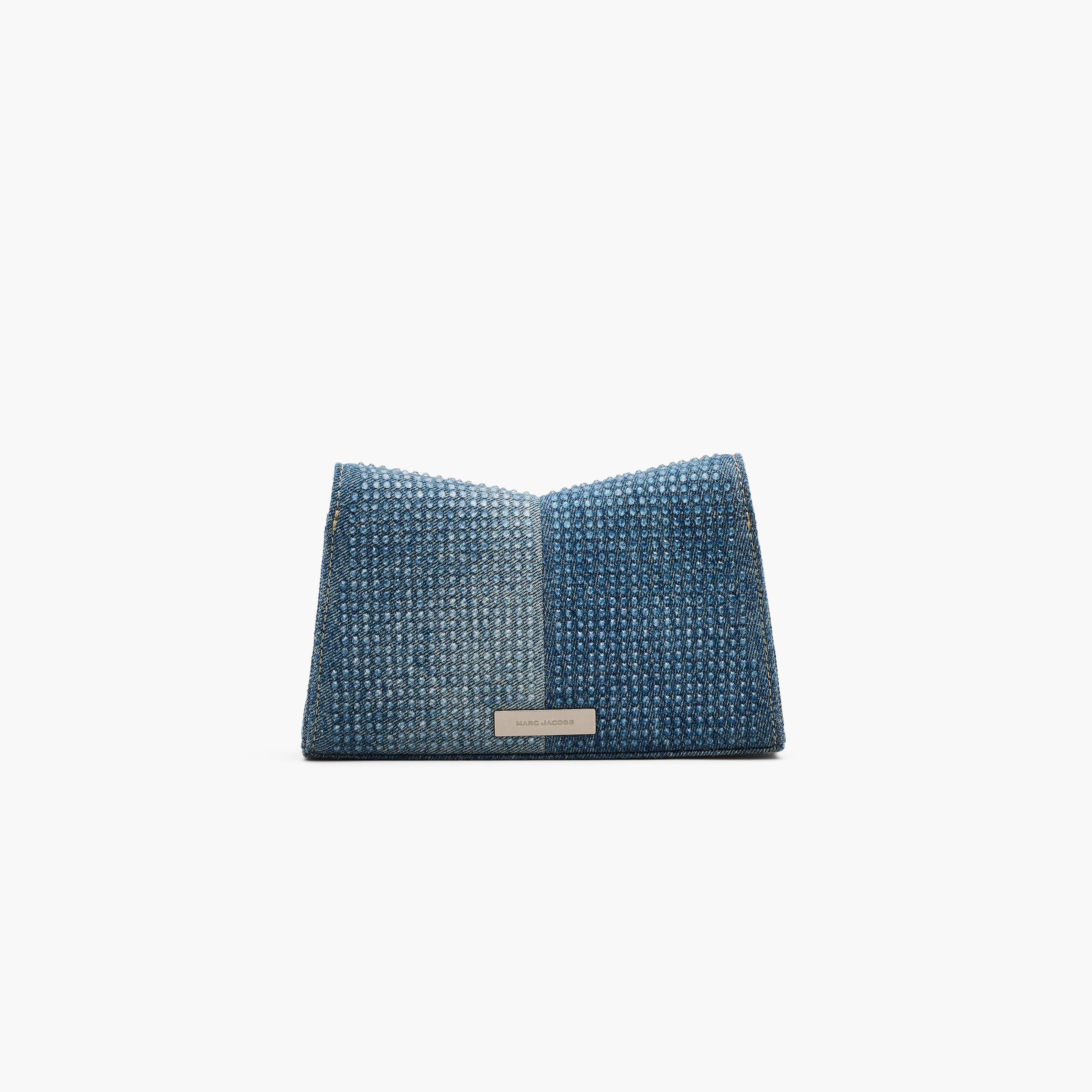 THE CRYSTAL DENIM ST. MARC CHAIN WALLET - 3
