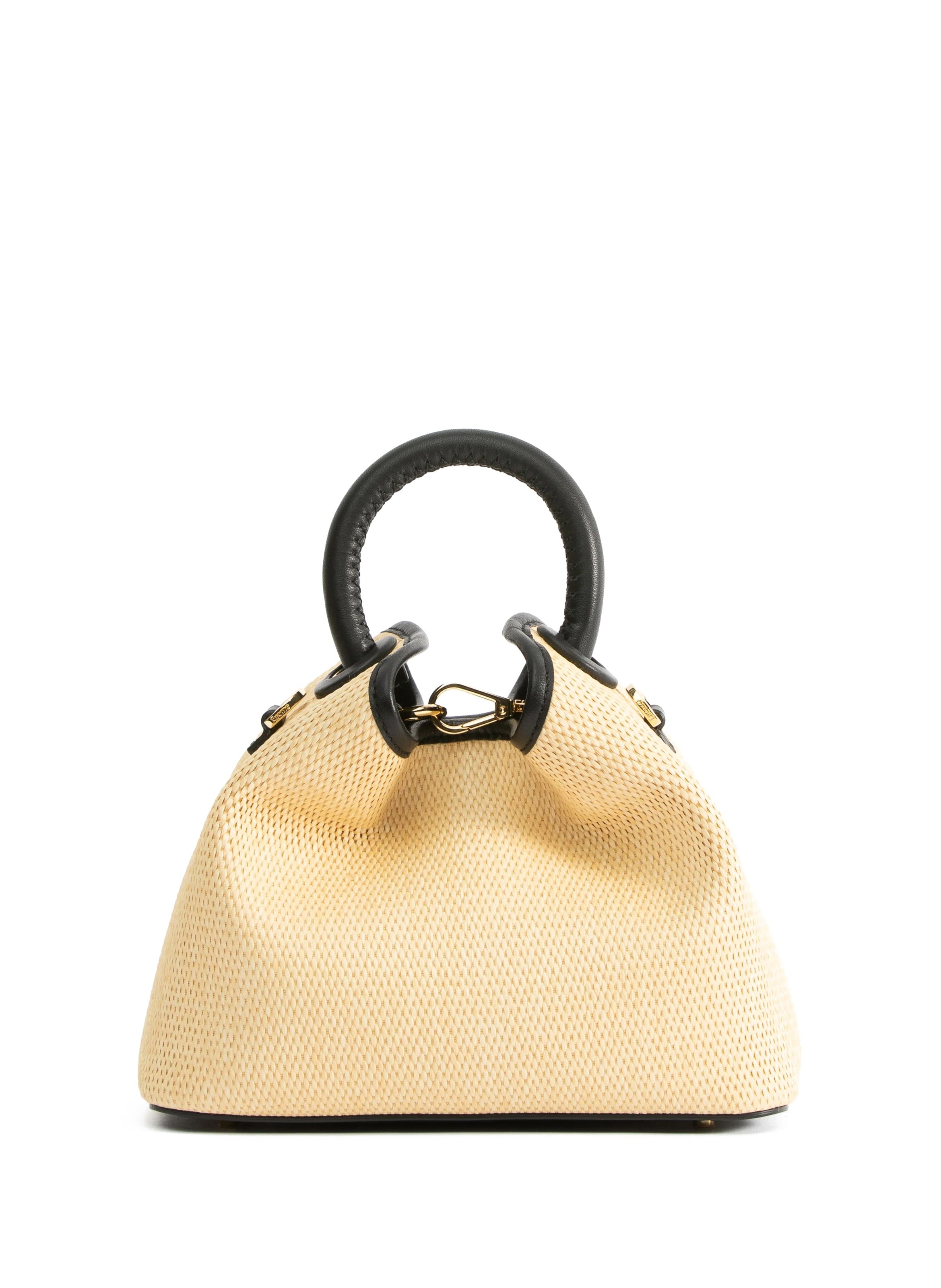 Baozi Raffia Natural/Black/Pre order delivery 3 weeks - 1