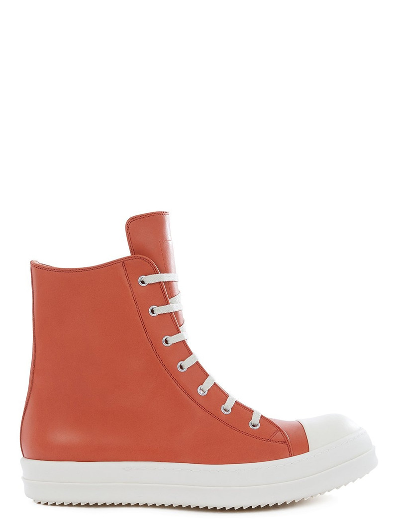 High Top Sneakers in Orange 1
