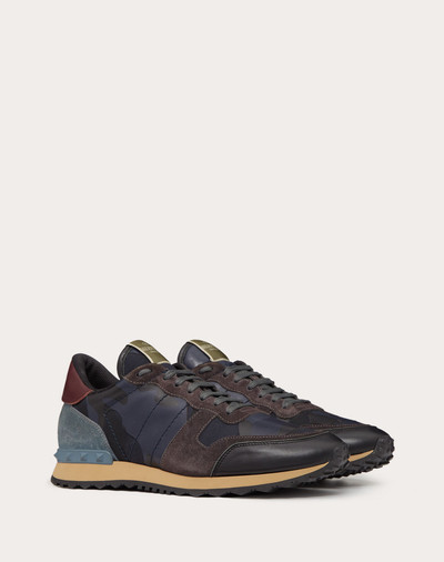 Valentino Camouflage Rockrunner Sneaker outlook